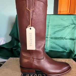 Women's Tecovas Handmade Boots- Bourbon Calf Brown Size 6.5B